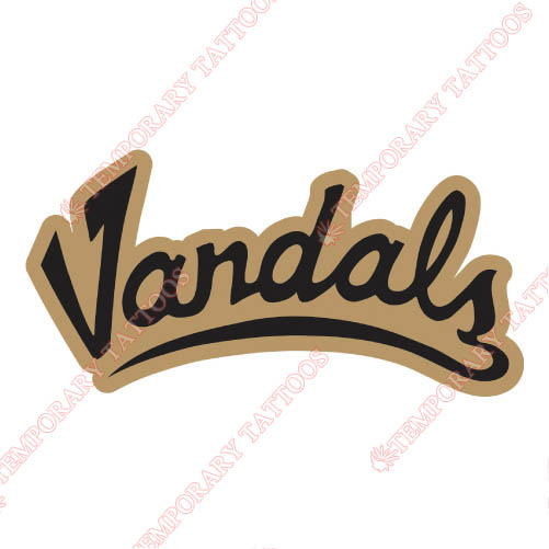Idaho Vandals Customize Temporary Tattoos Stickers NO.4598
